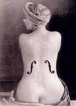 Man Ray: Violon'd Ingres (1924)