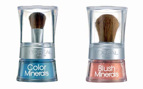 L'Oréal Color Mineral ásványi szemhéjpúder (2999 Ft) és pirosító (3299 Ft)