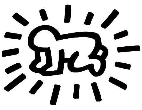 Keith Haring - Radiant baby Keith Haring - Radiant baby