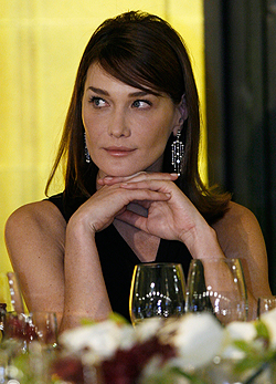 Carla Bruni, a férjfaló first lady