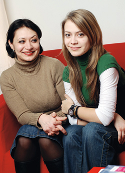 Firnigel Éva és lánya Blanka