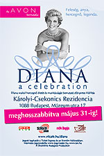 Százezer látogató a Diana kiállításon, meghosszabbítva május 31-ig!