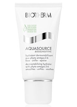 Biotherm Aquasource Biosensitive gyengéd, bőrstabilizáló hidratáló omega3 és 6 zsírsavakkal, 10400 Ft