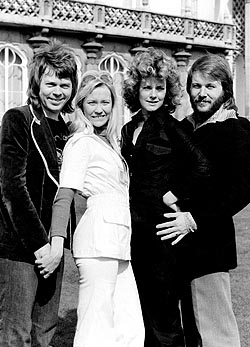 1974-ben a svéd pop csapat nyerte az Eurovíziós Dalfesztivált