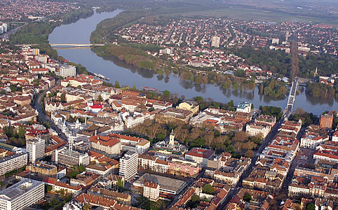 Szeged madártávlatból