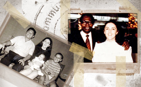 1. kép - Obama nevelőapjával és édesanyjával 2.kép - Obama szülei 1972-ben