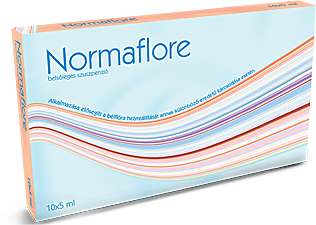Az antibiotikumot Normaflore probiotikummal együtt szedje!