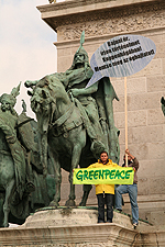 Greenpeace kampány a klímaváltozás ellen