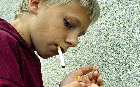 a dohányzó gyermekek gyógyítanak