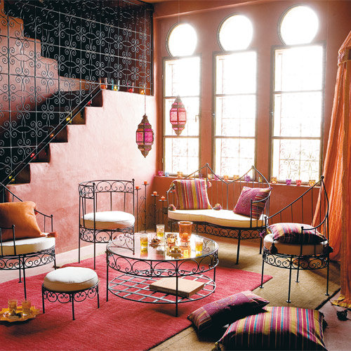 Otthon keleti kényelemben: a marokkói stílus