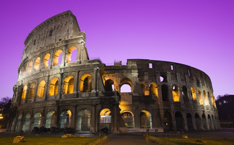 A Colosseum Róma legismertebb jelképe