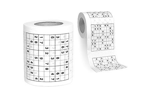 Sudoku wc-papír