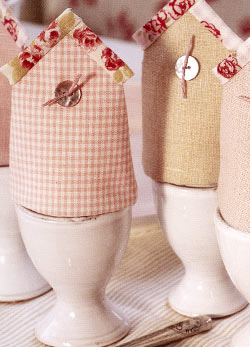 2 bájos kézműves dekoráció textilből