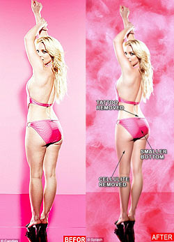 Britney megmutatta narancsbőrös fenekét
