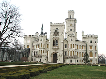 A pompás kastélyt a Windsor-kastély mintájára építették  