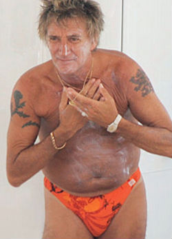 Rod Stewart nadrág nélkül -megrázó fotó!