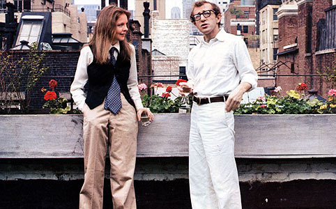 Diane Keaton és Woody Allen az Annie Hall című filmben (1977)