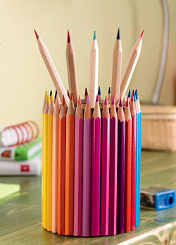 Ceruzák, tolltartók és társaik: 2 kreatív tipp