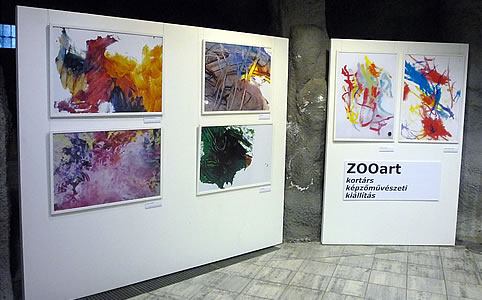 Kortárs képzőművészeti kiállítás az Állatkertben