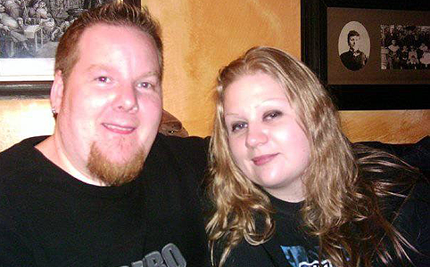 Samantha Clowe és vőlegénye