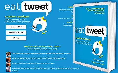 Már megrendelheted a twitter receptekből összeállított könyvet is