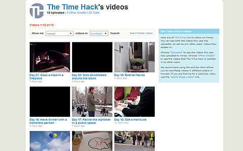 A The Time Hack videóit is nézd meg. Katt a képre!