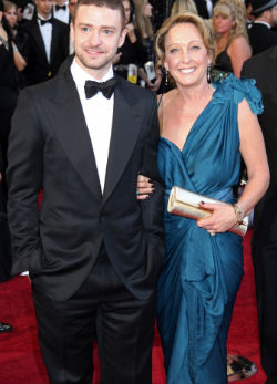 Timberlake a mamájával pózolt