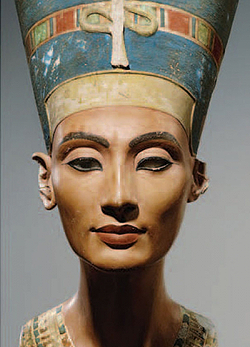 Nefertiti szobra