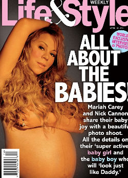 Mariah Carey is bevállalta! 6 kismama meztelenül a címlapon