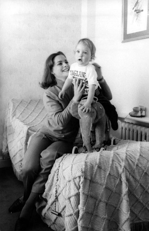 Romy Schneider és fia David