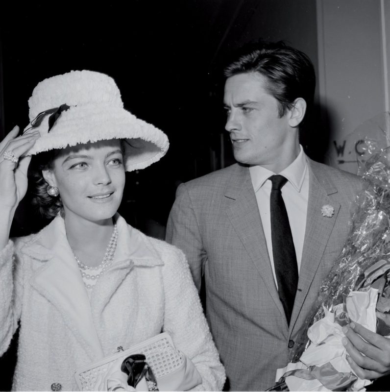 Romy Schneider és Alain Delon 