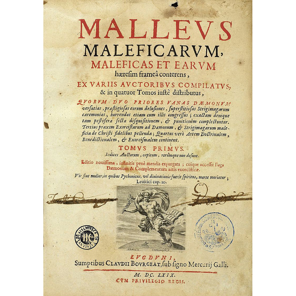 Kramer Boszorkánypörölyének 1669-es kiadása (Forrás: WIkipedia)