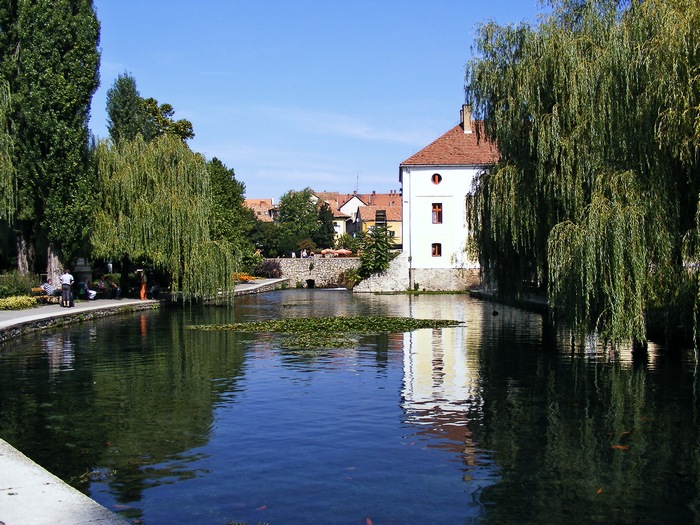 A Malom-tó Tapolcán