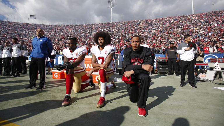 nfl black lives matter donald trump usa rendőri erőszak tiltakozás amerikai foci