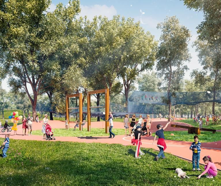 Látványterv (forrás: Liget Budapest)