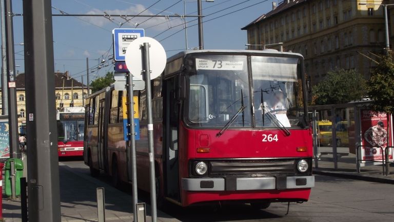 Trolibusz Budapesten (fotó: Kemenymate / Wikipédia)