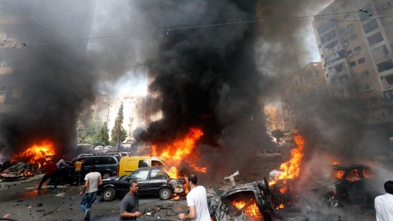 Robbantás Egyiptomban (fotó: Haitham Moussawi)