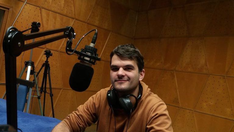 Imecs-Magdó Levente (forrás: Kolozsvári Rádió)