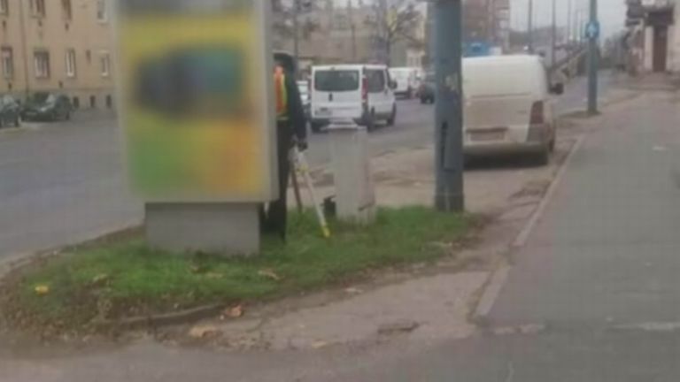 Miskolci rendőr (forrás: TV2)