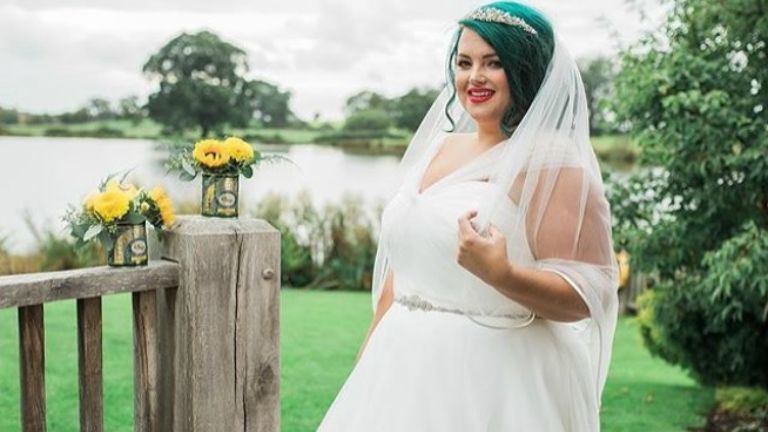 plus size menyasszony