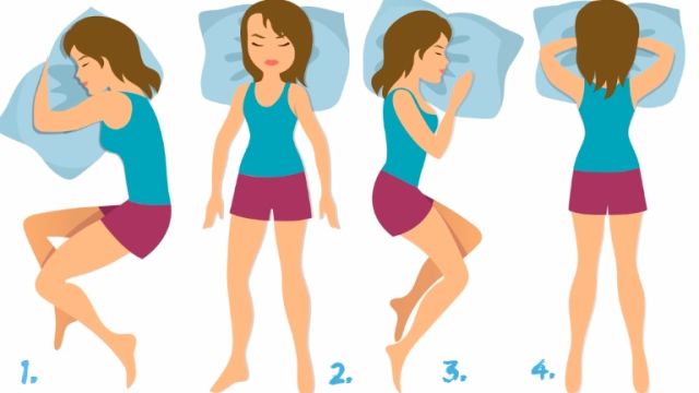 alvás pózok személyiség teszt