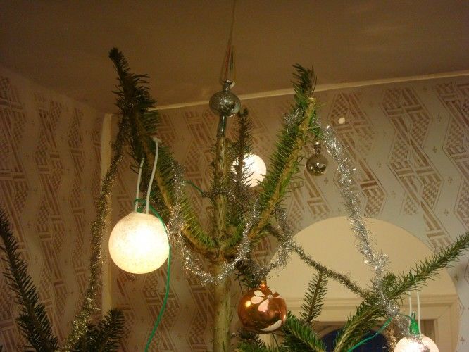 A karácsonyfa teteje jellemzően így nézett ki