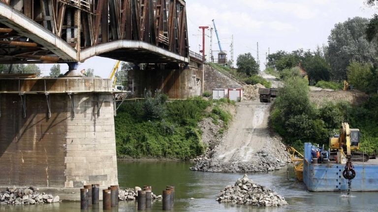 A Tisza egyik ártere Szolnokon (fotó: MTI / Bugány János)