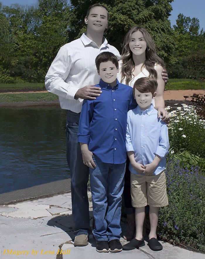 Döbbenetes családi fotókat készített, miután profi fotósnak adta ki magát