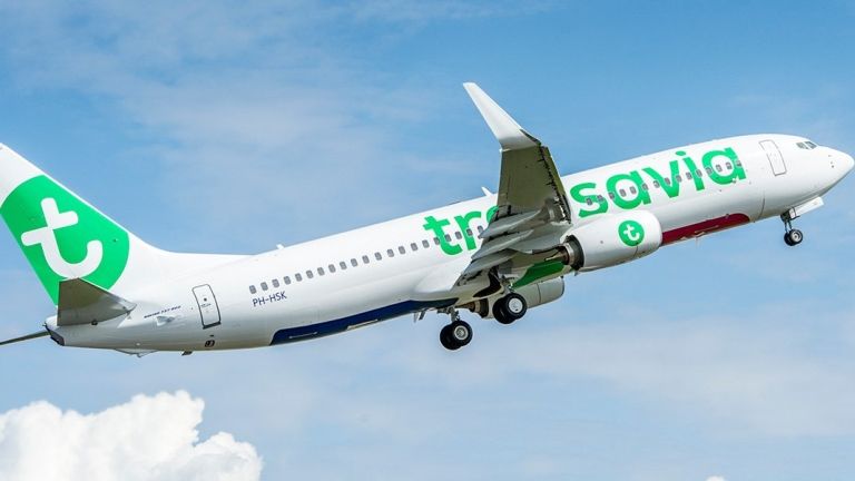 transavia, repülőgép (forrás: TripAdvisor)