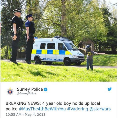 rendőrök gyerek star wars