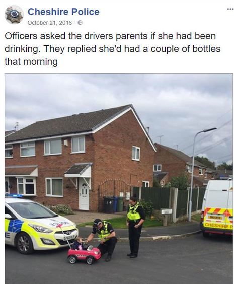 rendőrök kislány büntetés gyorshajtász