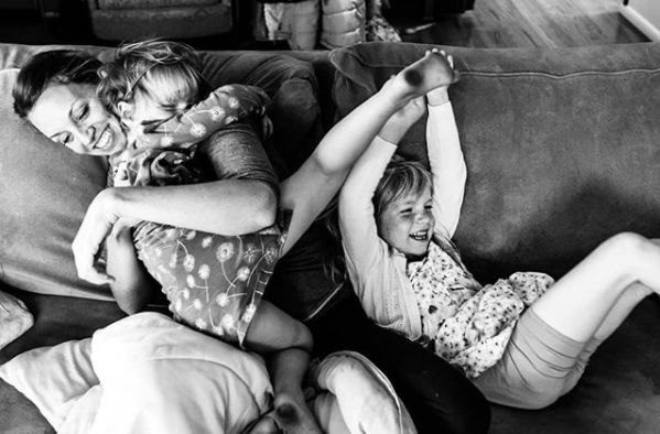 hétköznap pillanat anyaság