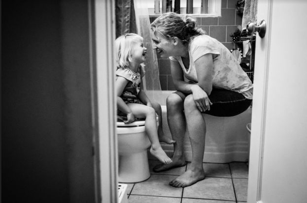 hétköznap pillanat anyaság