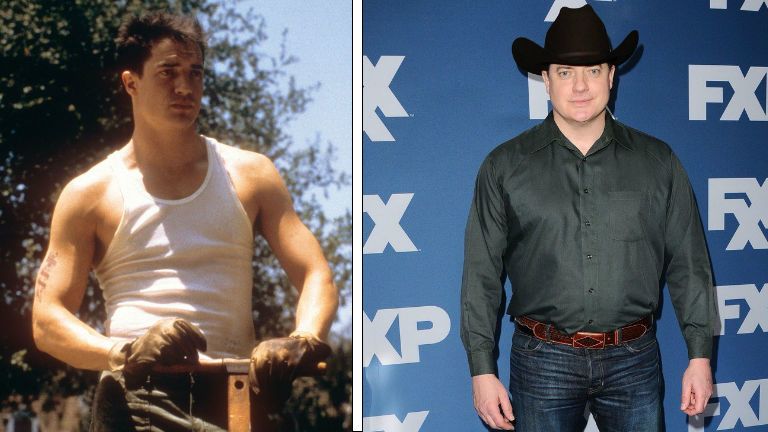 Brendan Fraser akkor és most